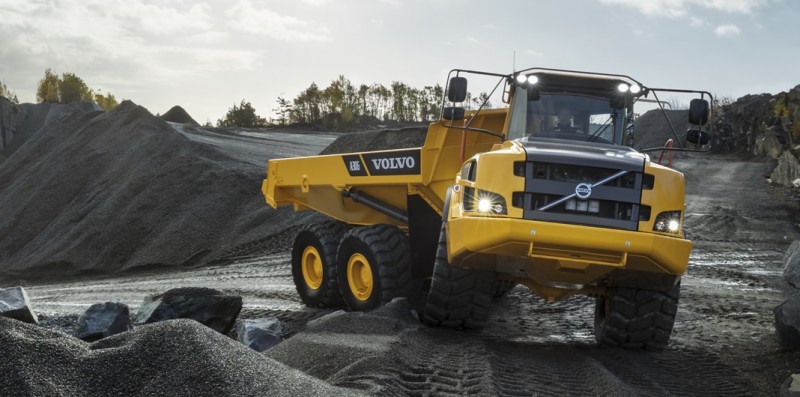 Caminhão articulado A30G (foto: Volvo)