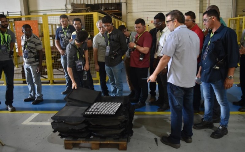 Treinamento de Tecnologias Metso na fábrica da empresa, em Sorocaba (foto: Metso)