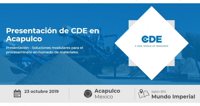 CDE participa de evento no México e promove palestra e webinar sobre processamento úmido de materiais