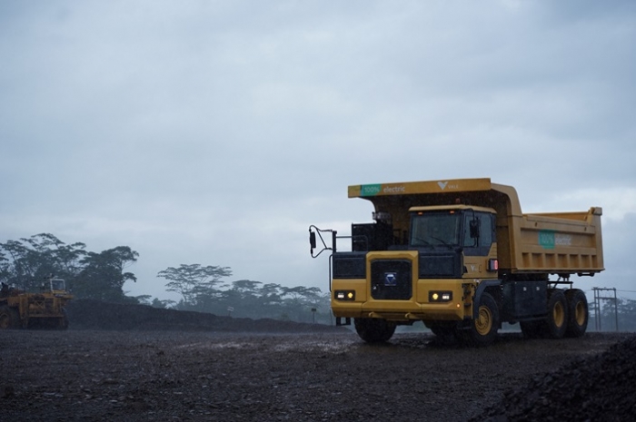 Vale é a primeira mineradora, entre as grandes do setor, a testar caminhões de 72 toneladas 100% elétricos