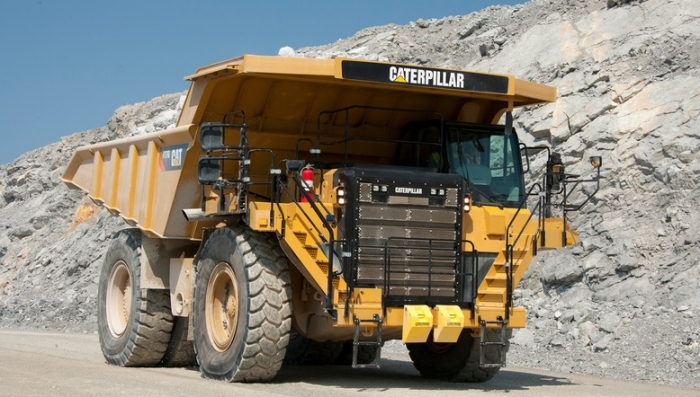 Caterpillar implanta a primeira frota de caminhões autônomos em pedreira americana