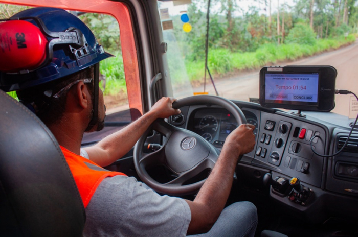 Mineração Positiva reduziu frota de 12 para 7 caminhões sem perder volume de produção