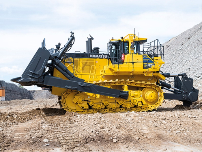 Trator D475A-8R da Komatsu está de volta ao mercado, com tecnologia para operação remota