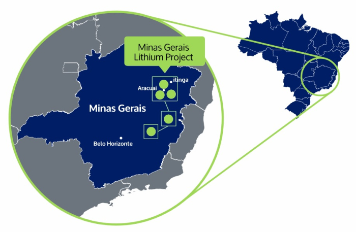 Chega ao Brasil a planta modular de processamento para a Atlas Lithium